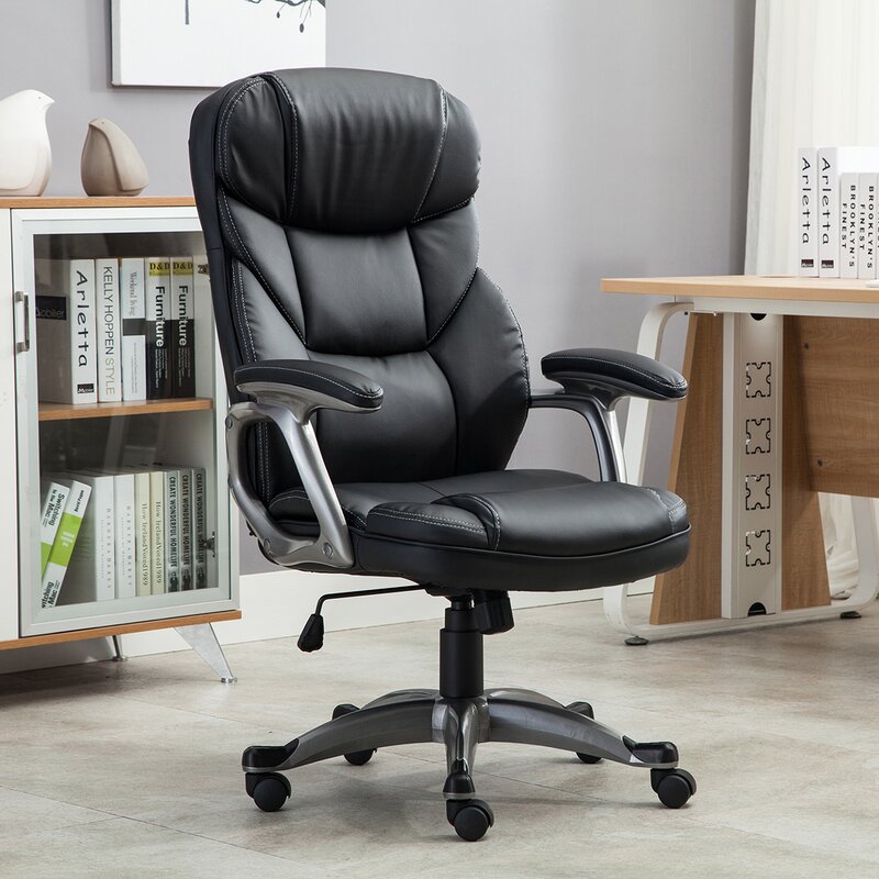 Timko Genuine Leather Executive Chair - rareeyedesign